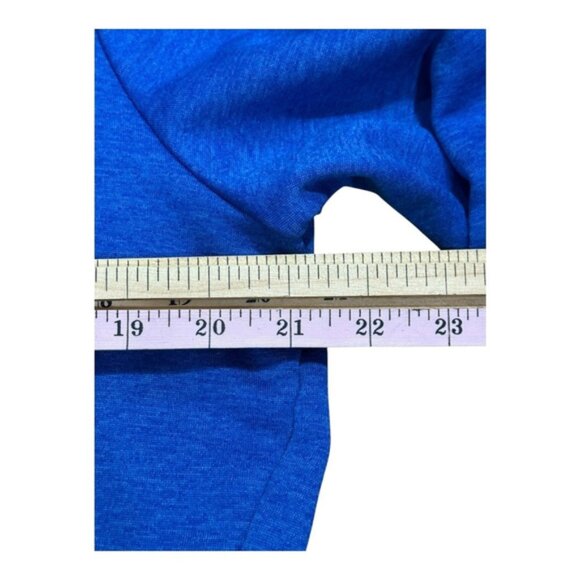 Under Armour Hoodie Mens Medium Blue ColdGear Pullover Logo Athletic Sweatshirt - Picture 7 of 10